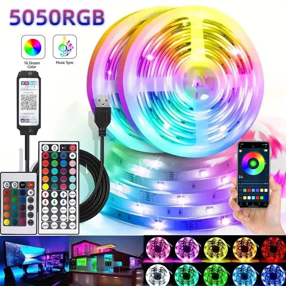 Led Strip Lights - Lampu Strip LED RGB Pintar untuk