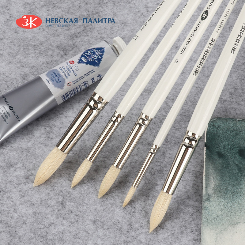 Kuas Lukis Watercolor White Ni - Paint Brush ulasan dan harga