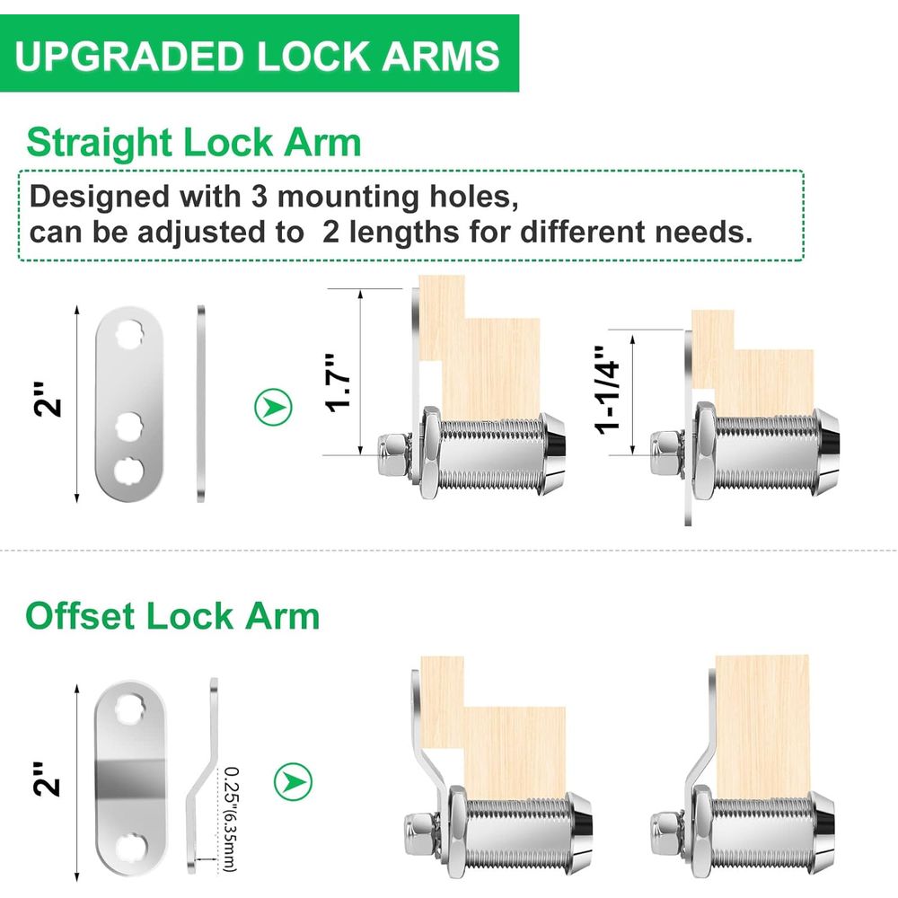 5 Paket Kunci Kabinet dengan K - Door Lock ulasan dan harga