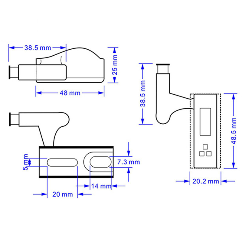 10 Buah LED Pintar Induksi Sen - Cabinet Hinges ulasan dan harga