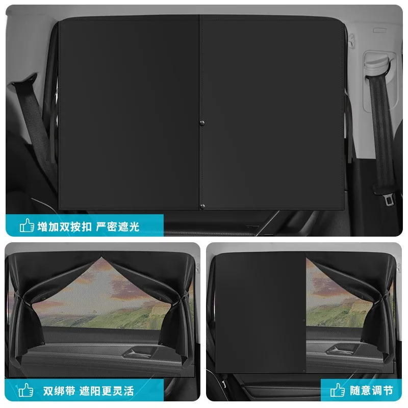 2 Lapisan Tirai Jendela Mobil  - Curtain Rods ulasan dan harga
