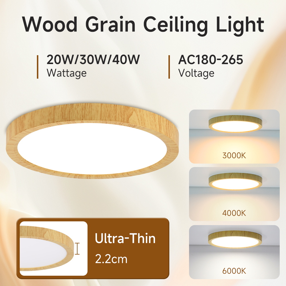 Lampu Plafon LED Ultra Tipis 2 - Light Switch ulasan dan harga