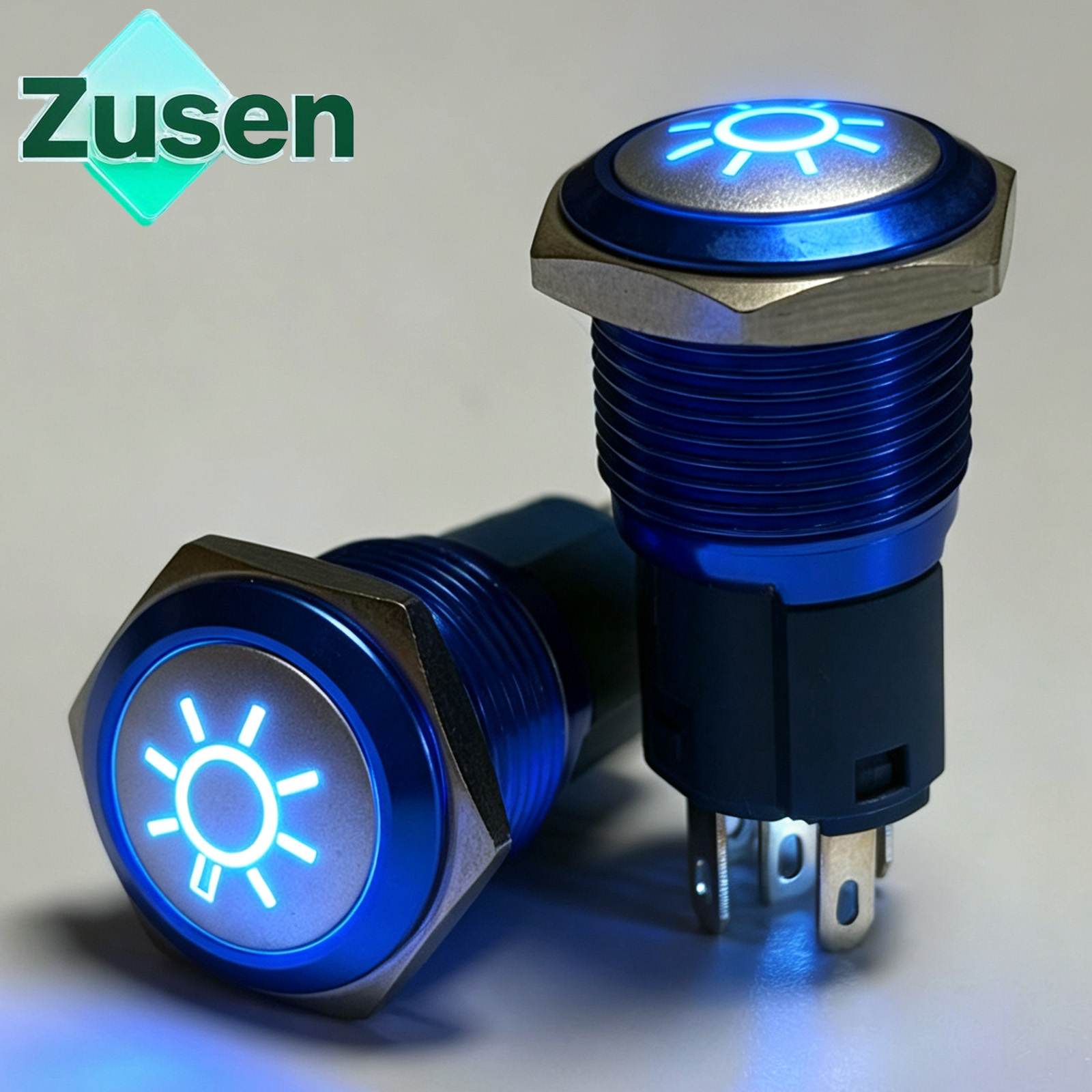 Zusen 16Mm Oksidasi Biru Diter - Light Switch ulasan dan harga