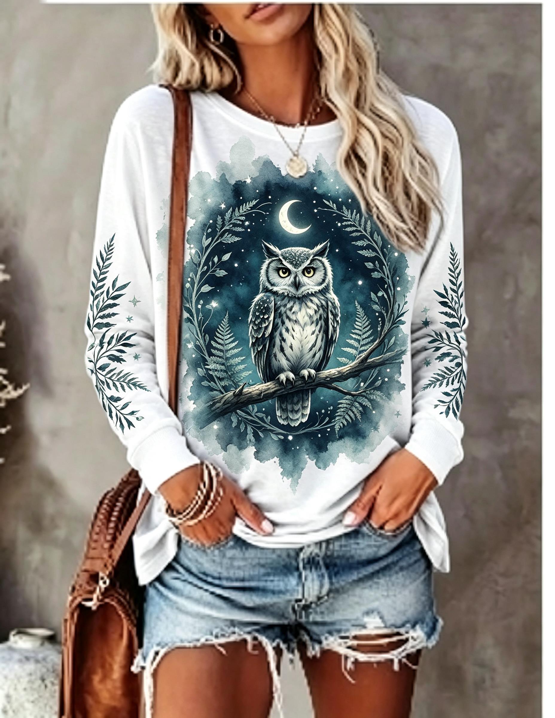 Kaos Lengan Panjang Wanita Mot - Wallpaper ulasan dan harga