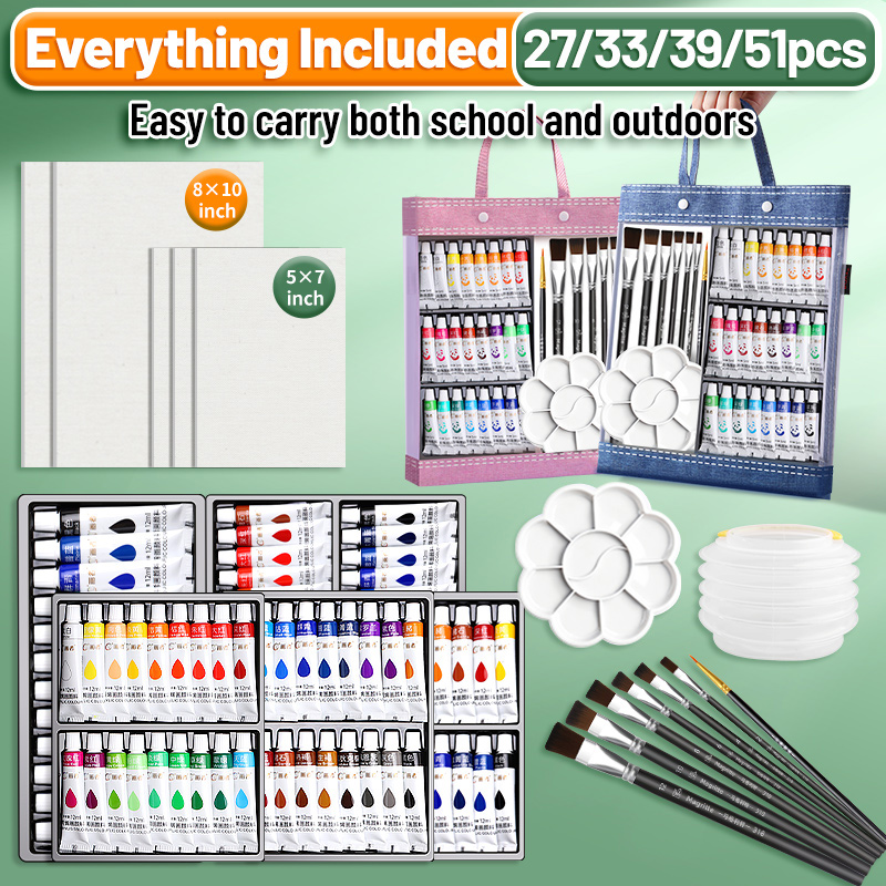 Set Cat Akrilik Berkualitas Ti - Paint Brush ulasan dan harga